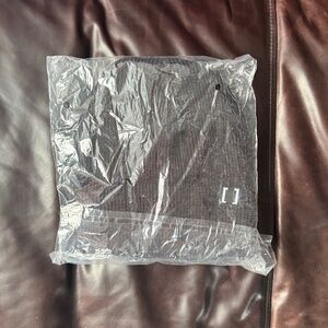 SOLIDCORE NWOT Waffle Brackets Beanie in Black White O/S